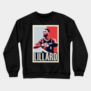Damian Lillard Pop Art Style Crewneck Sweatshirt